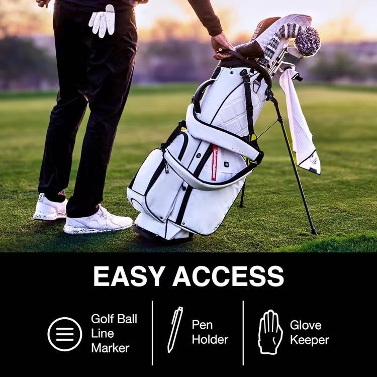 Easy Access Golf Stand Bag wholesale custom golf stand bag with easy access design